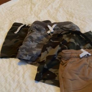 Set of four boys 18month shorts, gently used